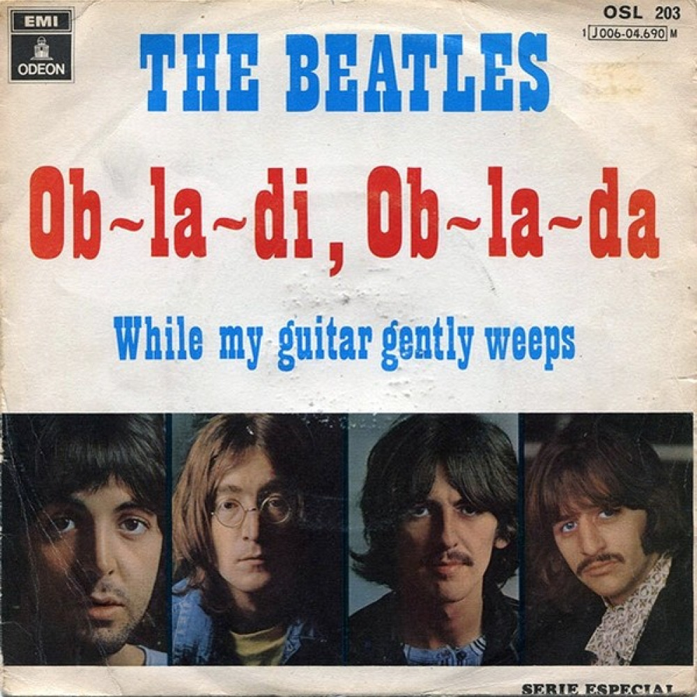 Песни битлз слушать. Битлз Облади. Битлз ob-la-di ob-la-da. The Beatles Облади облада. Битлз my Guitar gently Weeps.