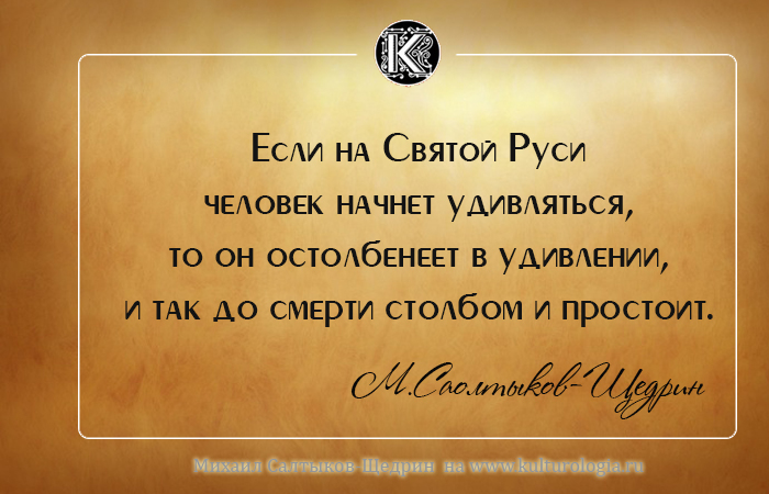 15 метких фраз о России сатирика Михаила Салтыкова-Щедрина